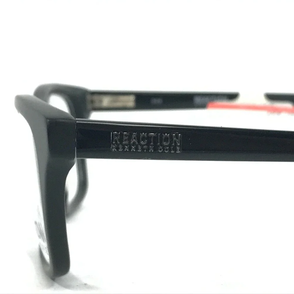 Kenneth Cole Reaction Eyeglasses Frames KC0788 002 Black Thick Rim 48-21-140